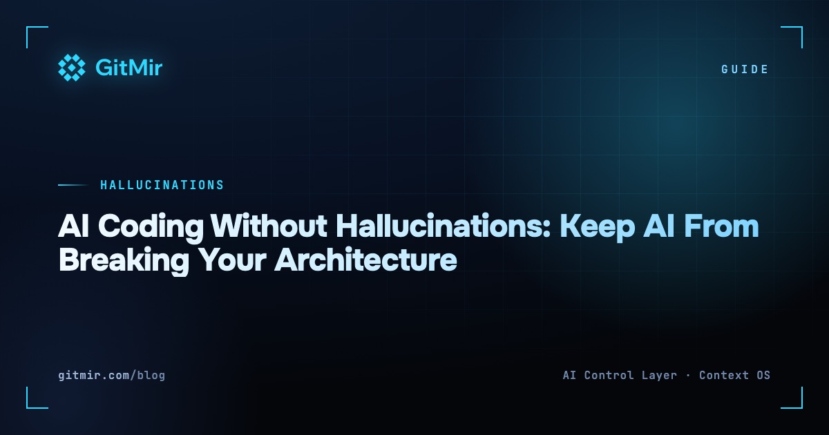 AI Coding Without Hallucinations: Keep AI From Breaking Your Architecture