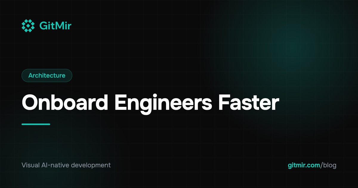 How to Onboard Engineers Faster With Visual Architecture